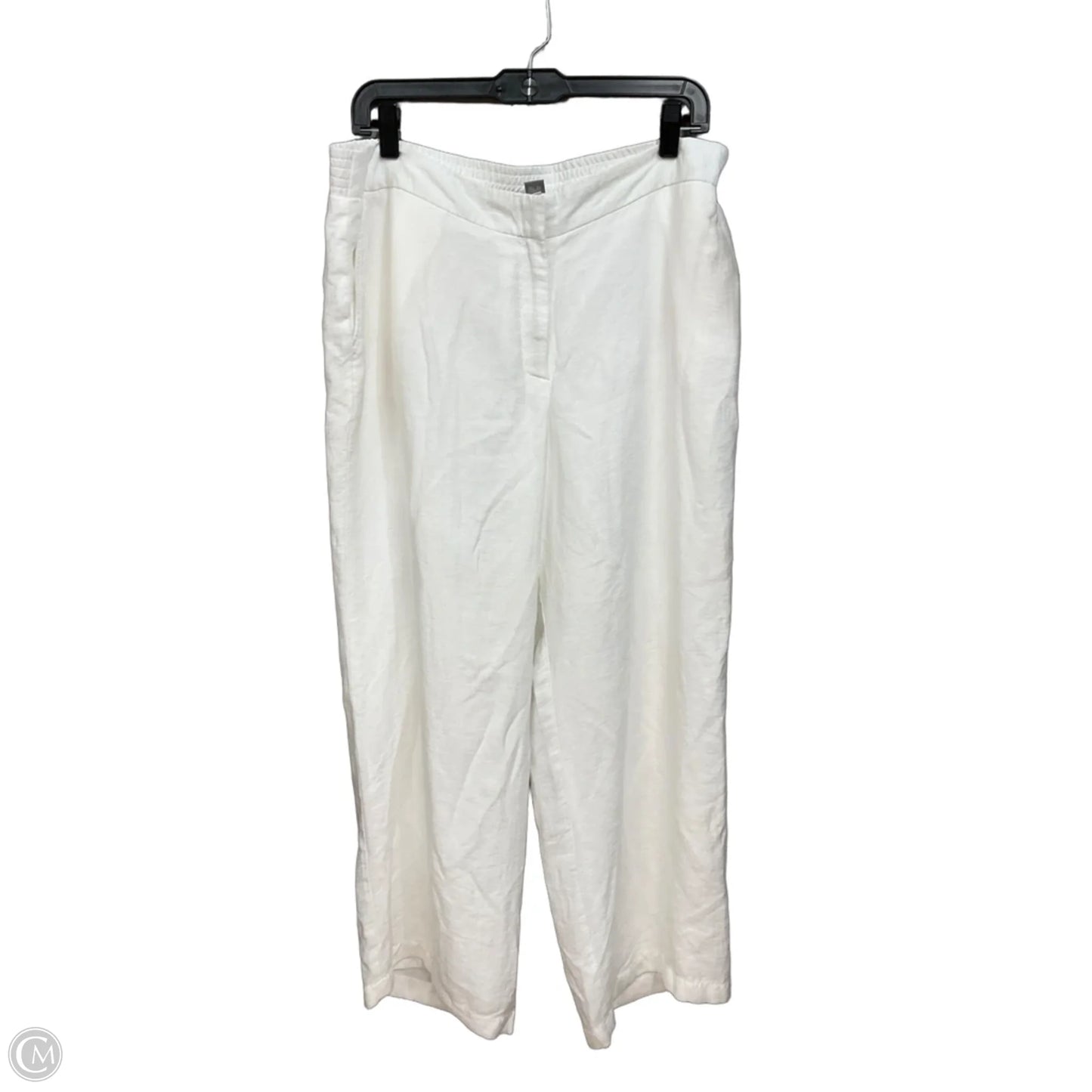Pants Linen By Chicos In White, Size: 14