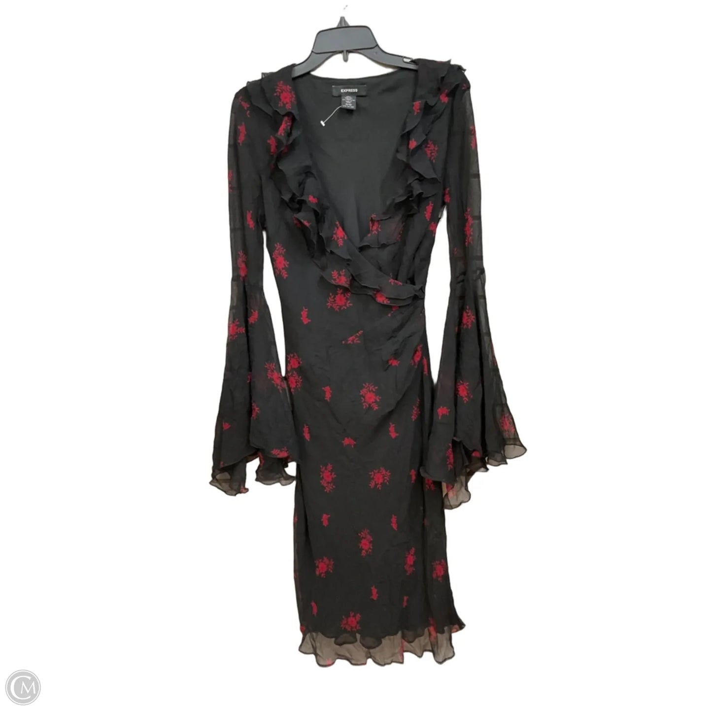 Dress Party Short By Express In Black, Size: L