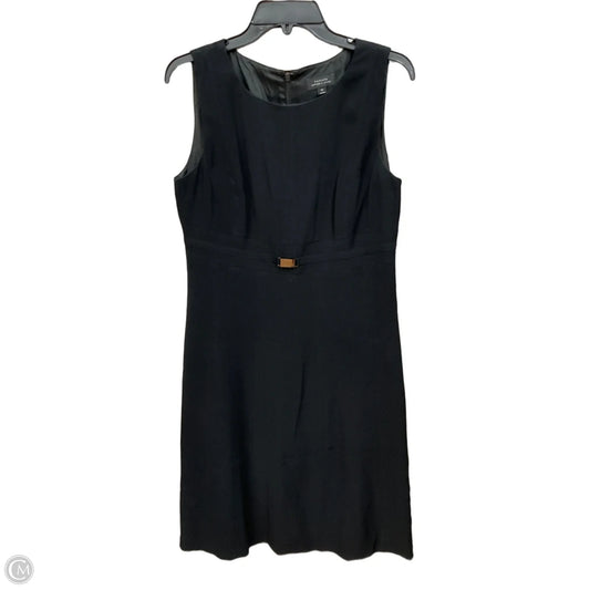Dress Casual Midi By Tahari In Black, Size: M