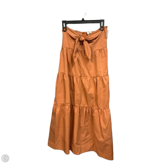 Dress Casual Maxi By Blue Tassel In Orange, Size: Sp