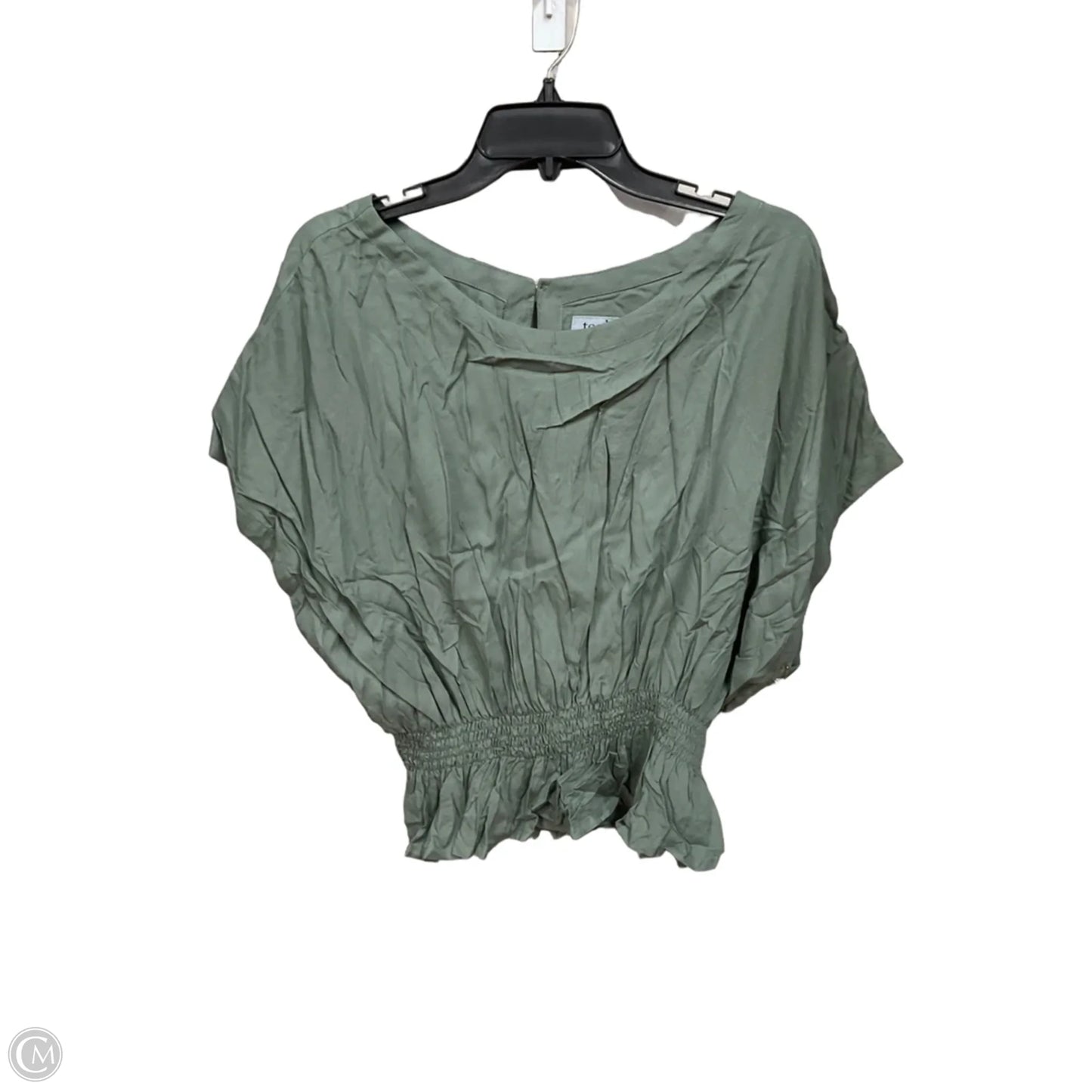 Top Sleeveless By Clothes Mentor In Green, Size: 3x