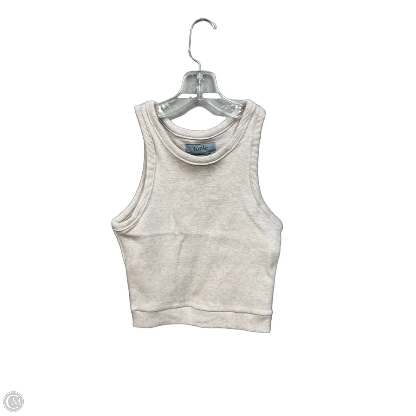 Tank Top By Clothes Mentor In Tan, Size: S