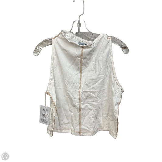 Top Sleeveless By Clothes Mentor In White, Size: Xl