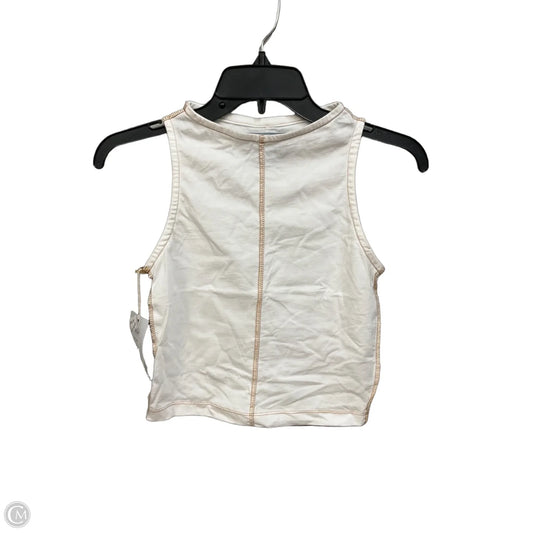 Top Sleeveless By Clothes Mentor In White, Size: Xl