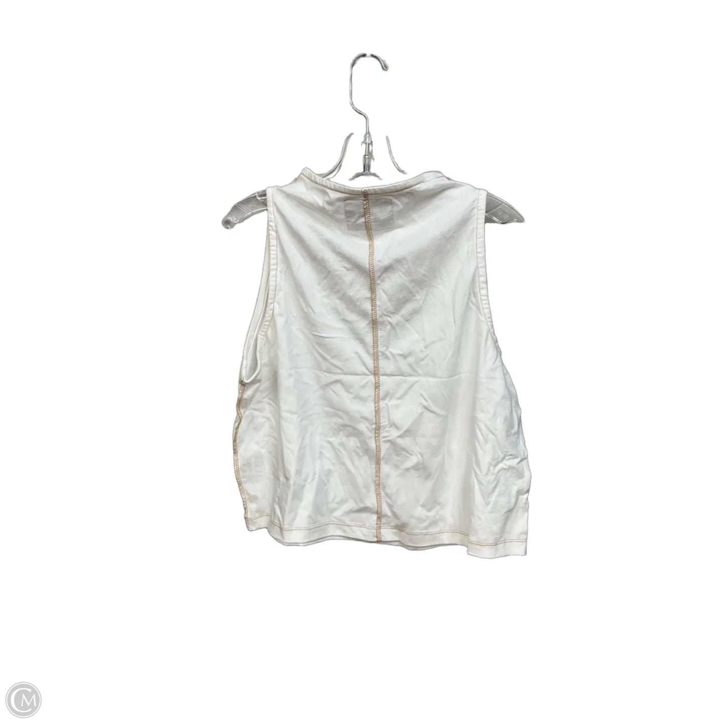 Top Sleeveless By Clothes Mentor In White, Size: Xl