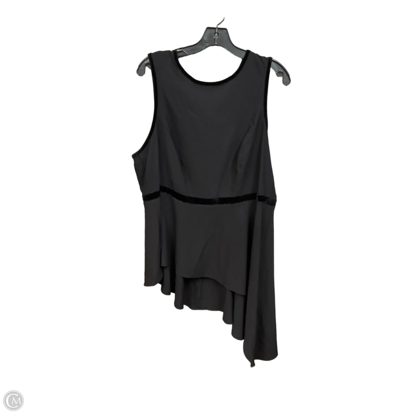 Top Sleeveless By Torrid In Black, Size: 2x