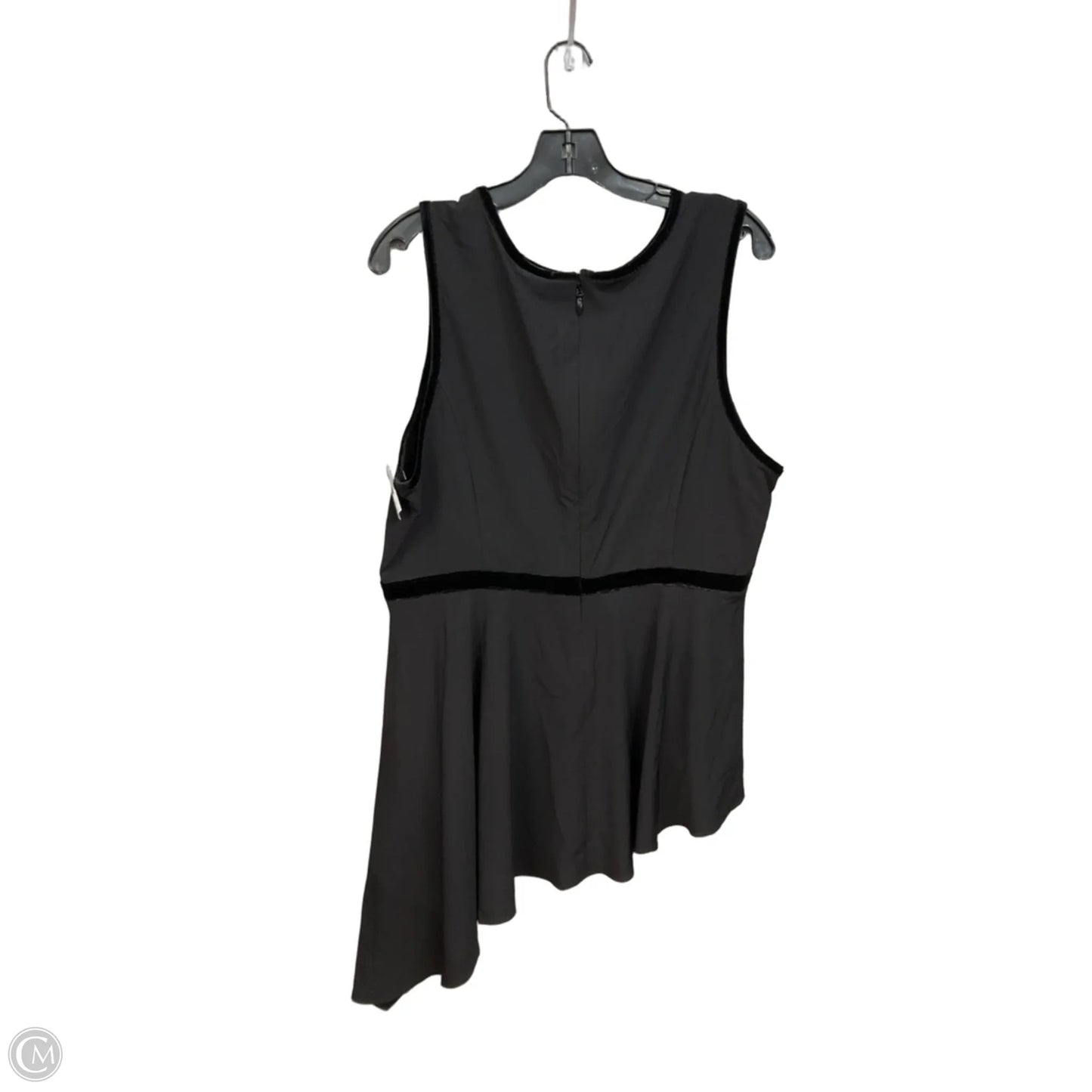 Top Sleeveless By Torrid In Black, Size: 2x