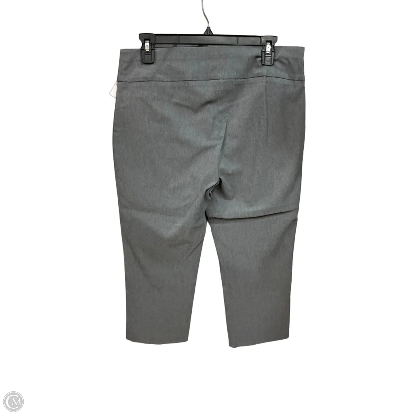 Capris By Alfani In Grey, Size: 12p