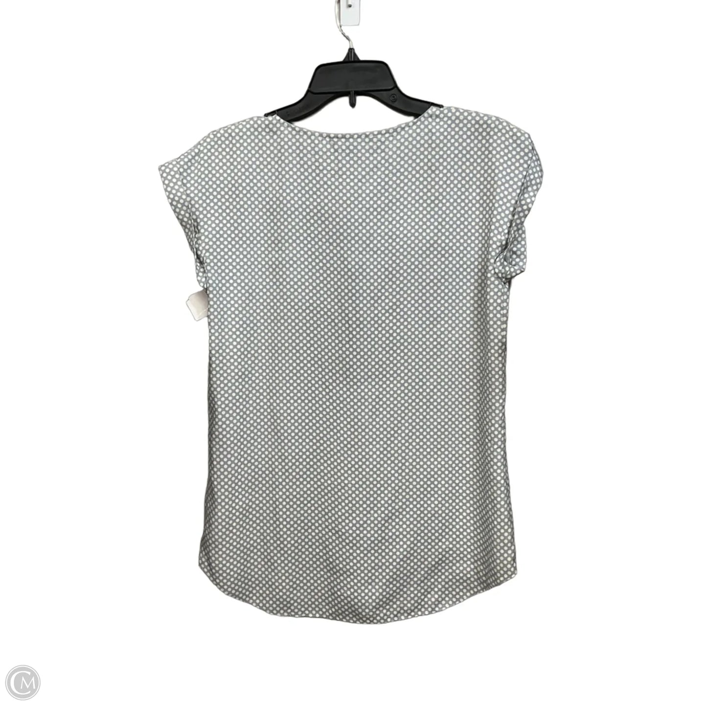 Blouse Sleeveless By Express In Grey, Size: S