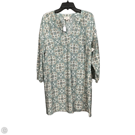 Dress Casual Short By Loft In Teal, Size: M
