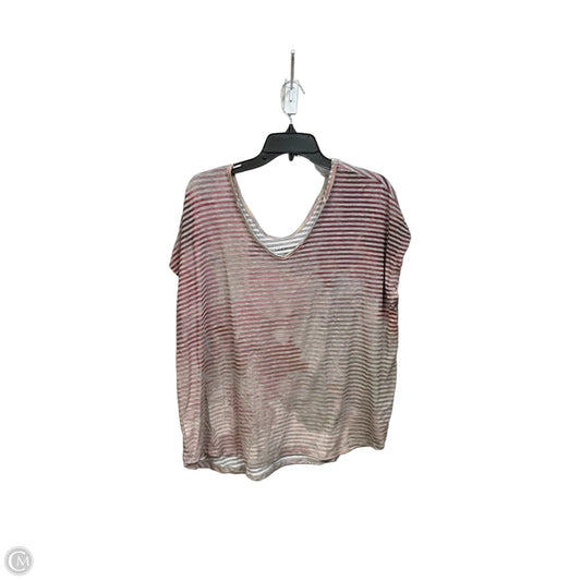 Top Short Sleeve By Lane Bryant In Multi-colored, Size: Xxl