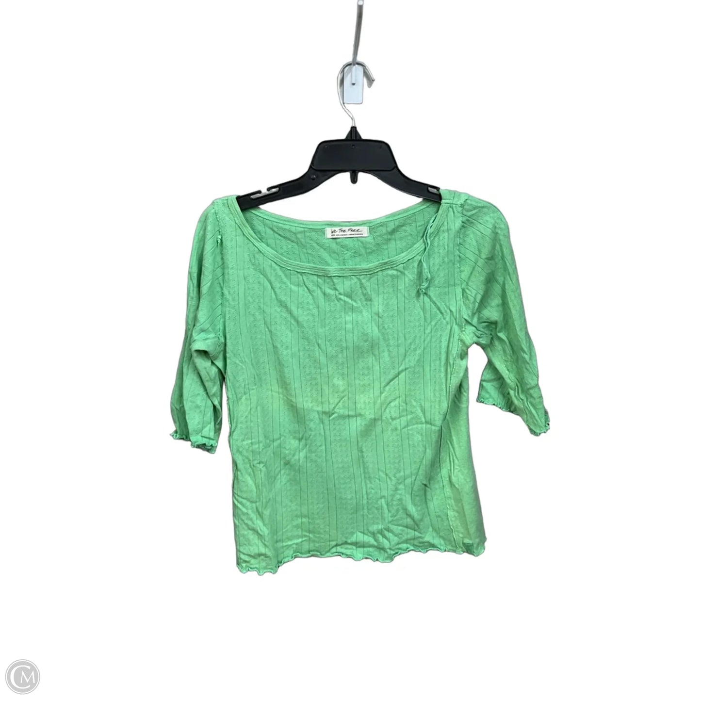 Top Short Sleeve By We The Free In Green, Size: L