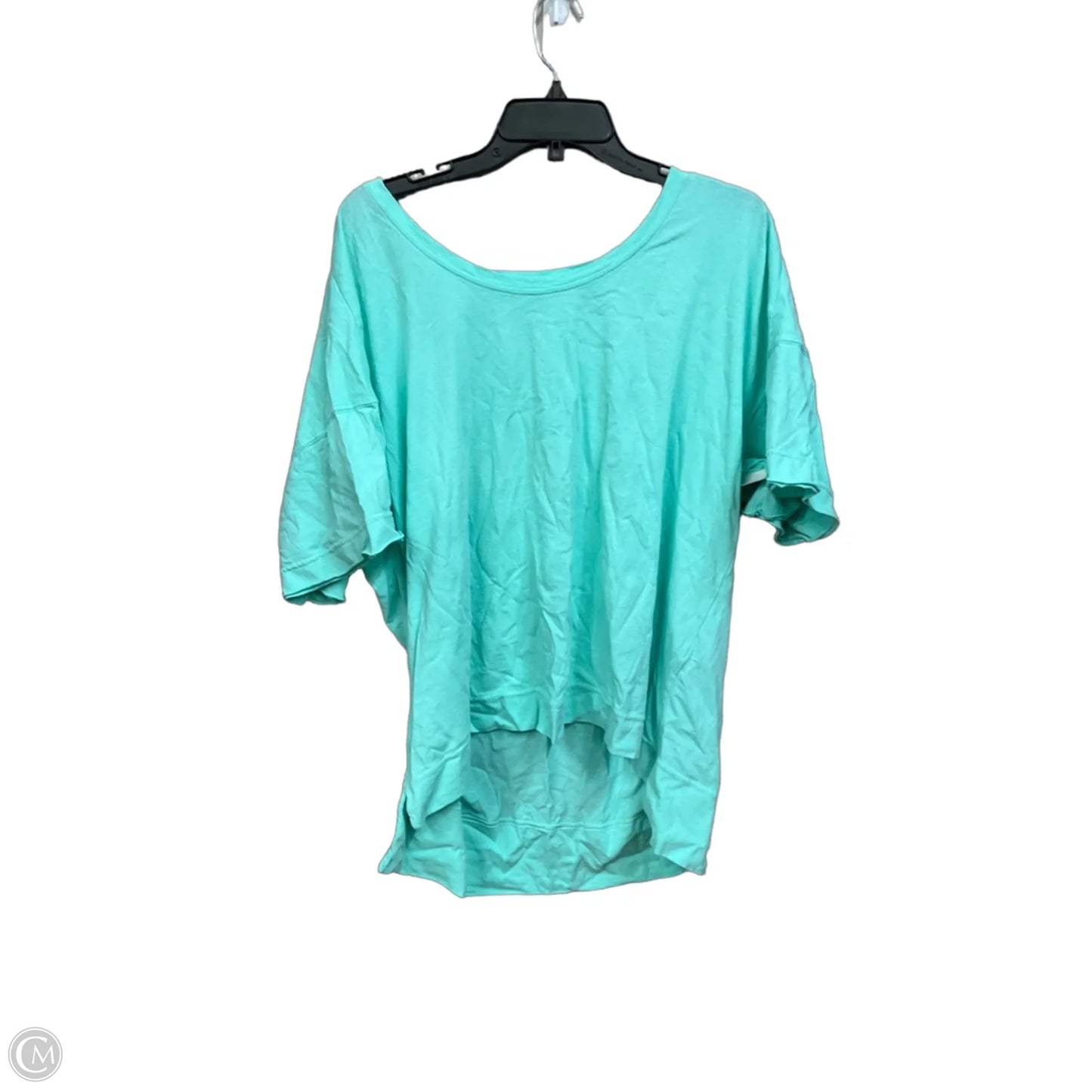 Top Short Sleeve Basic By Free People In Teal, Size: S