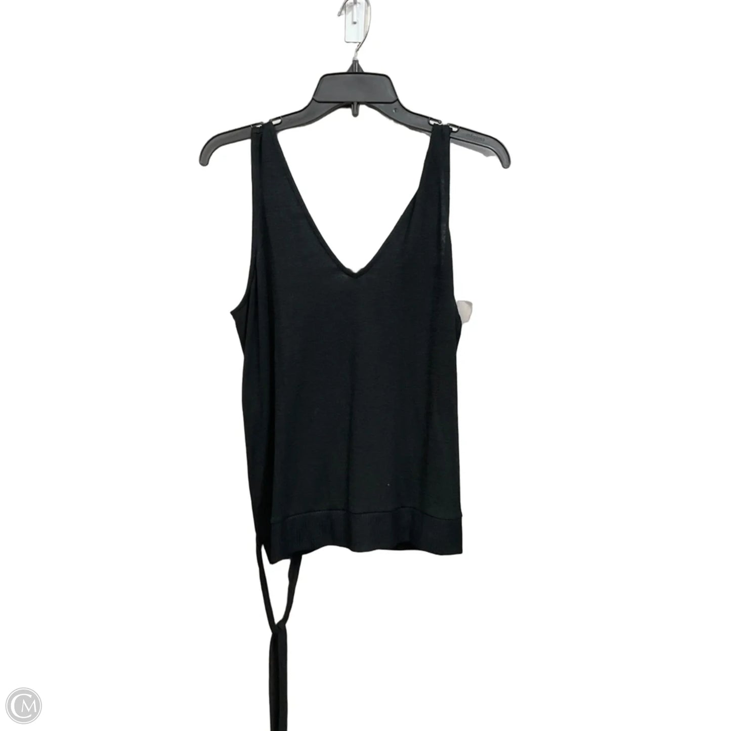 Top Sleeveless By Gap In Black, Size: M