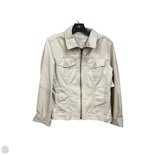 Jacket Other By Tommy Hilfiger In Tan, Size: L
