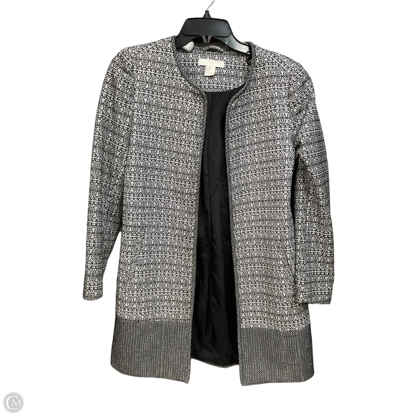 Jacket Other By H&m In Black & White, Size: S