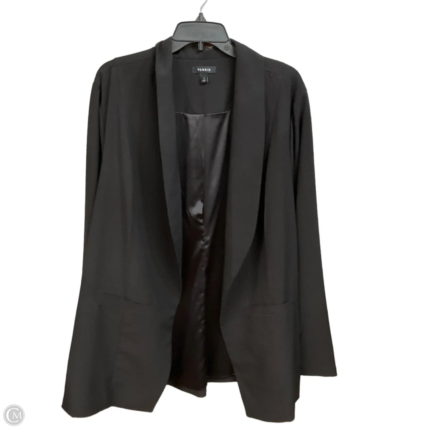 Blazer By Torrid In Black, Size: 2x
