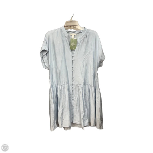 Dress Casual Short By H&m In Blue, Size: S