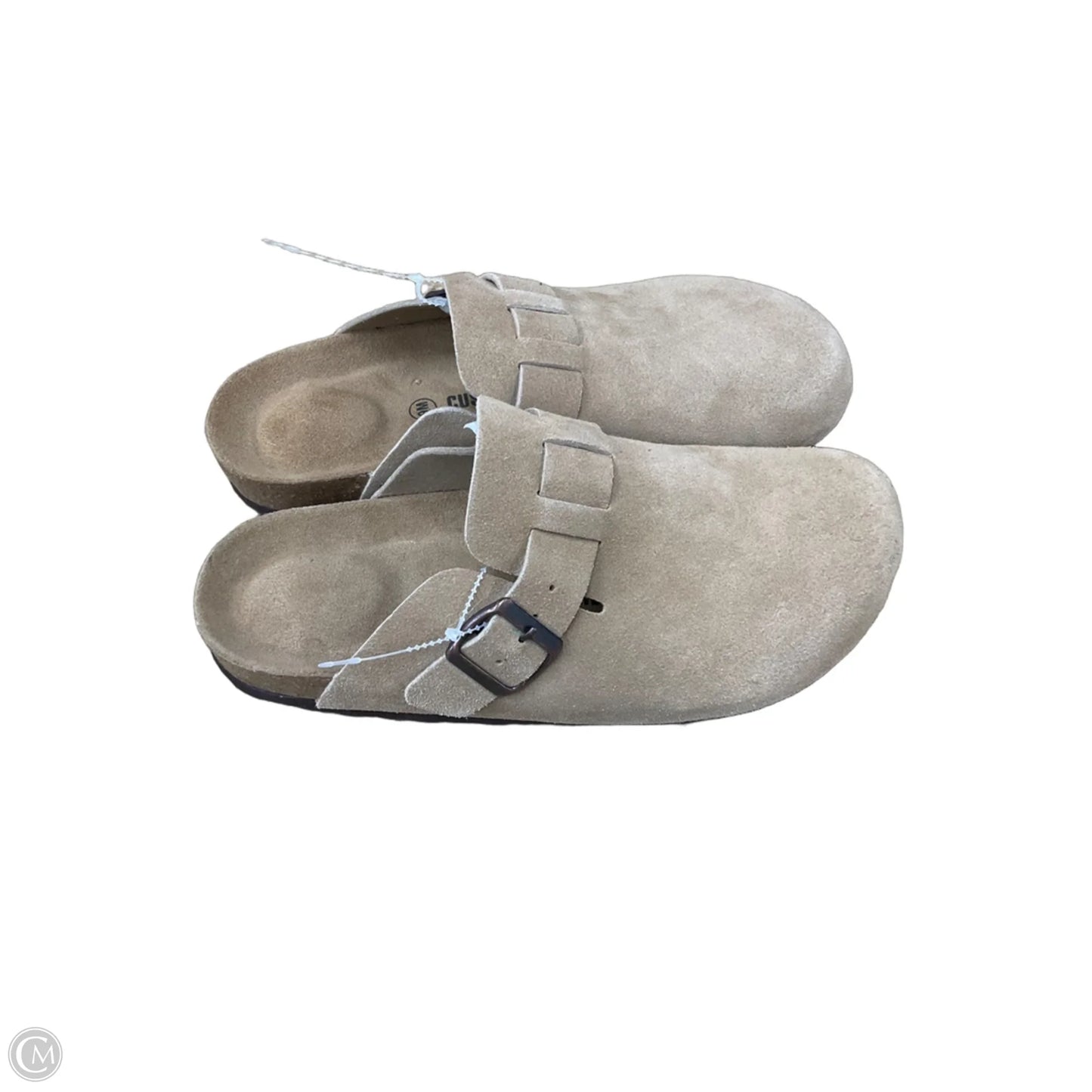 Sandals Flats By Cushionaire In Tan, Size: 9