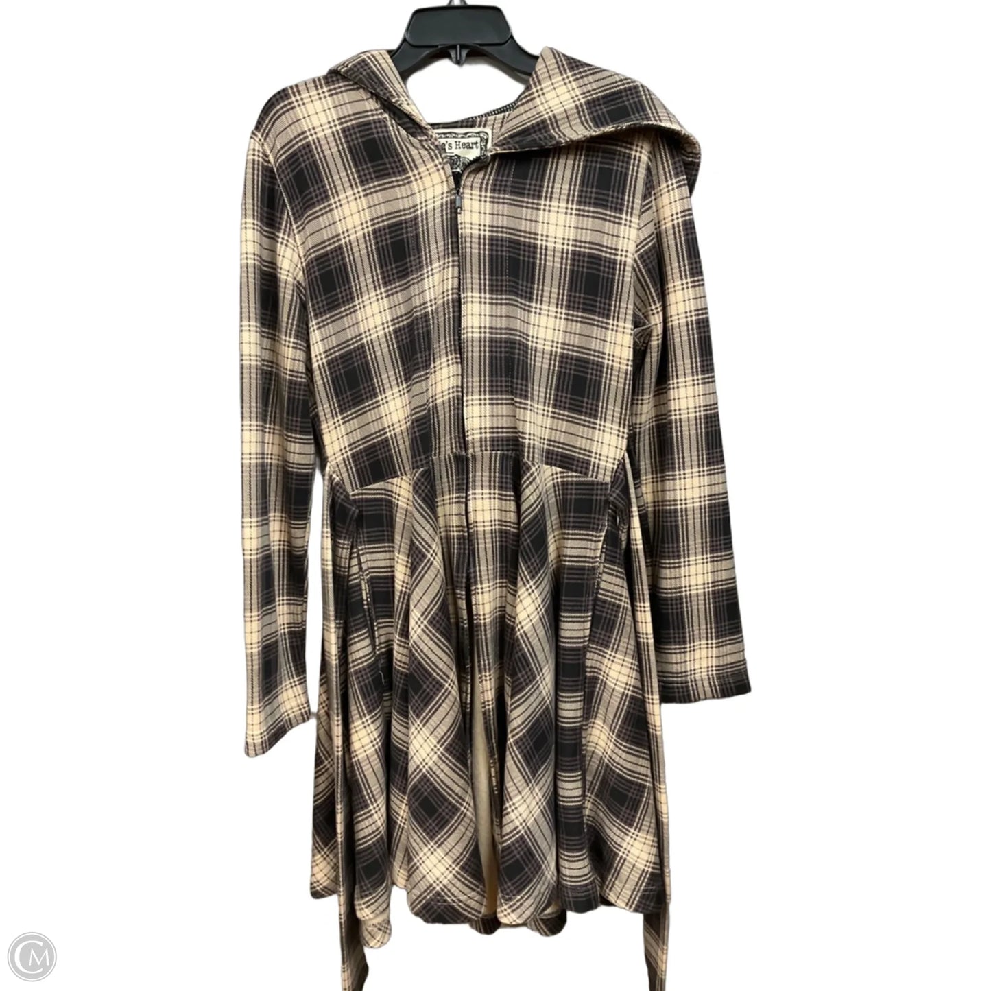 Jacket Other By Clothes Mentor In Checkered Pattern, Size: M