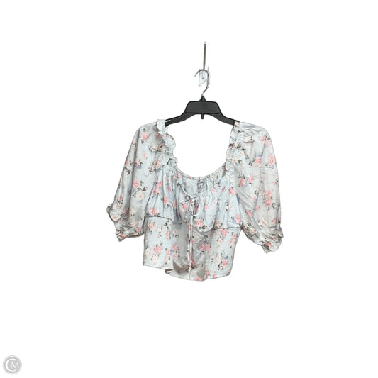 Top 2pc Short Sleeve By Torrid In Floral Print, Size: L