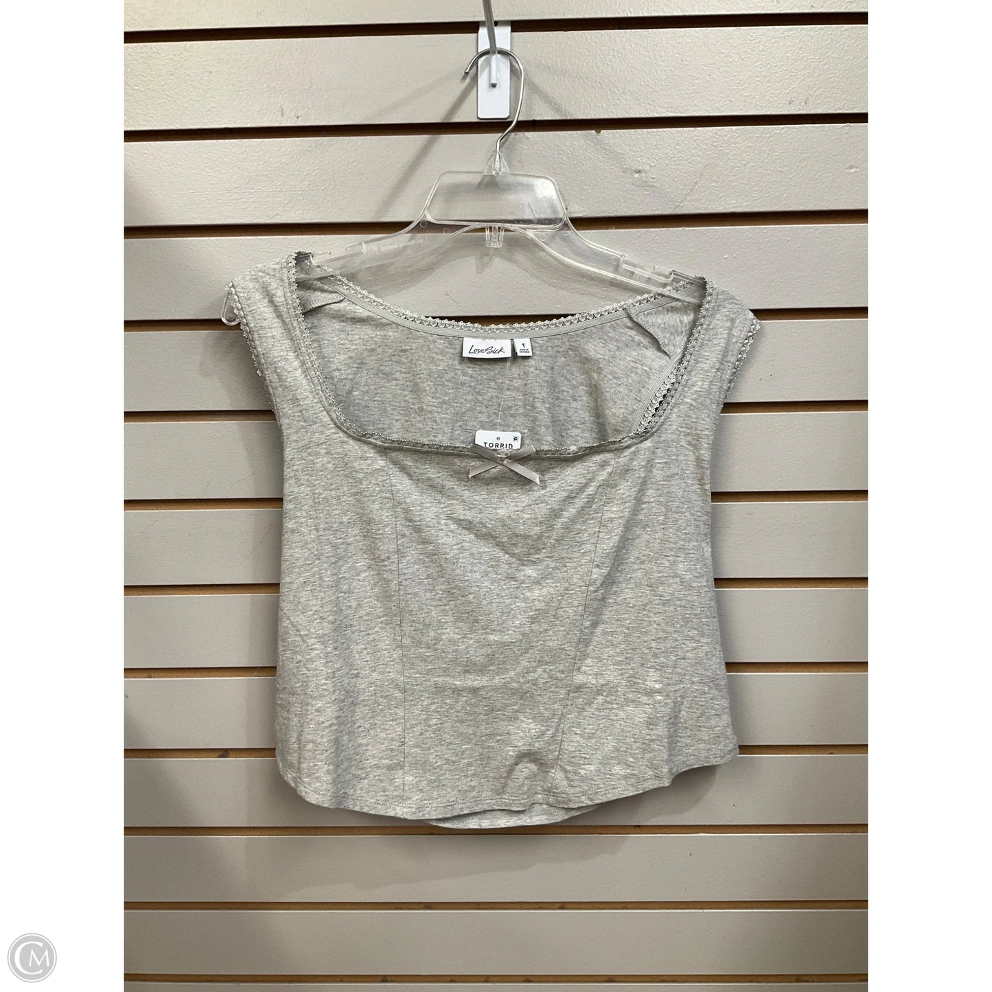 Tank Top By Torrid In Grey, Size: 1x