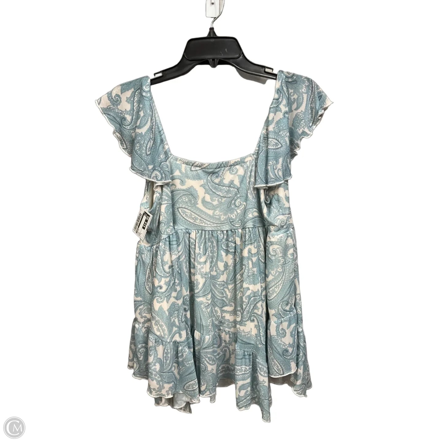 Top Short Sleeve By Torrid In Teal, Size: L