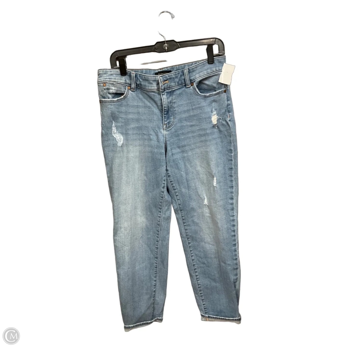 Jeans Boyfriend By Talbots In Blue Denim, Size: 10