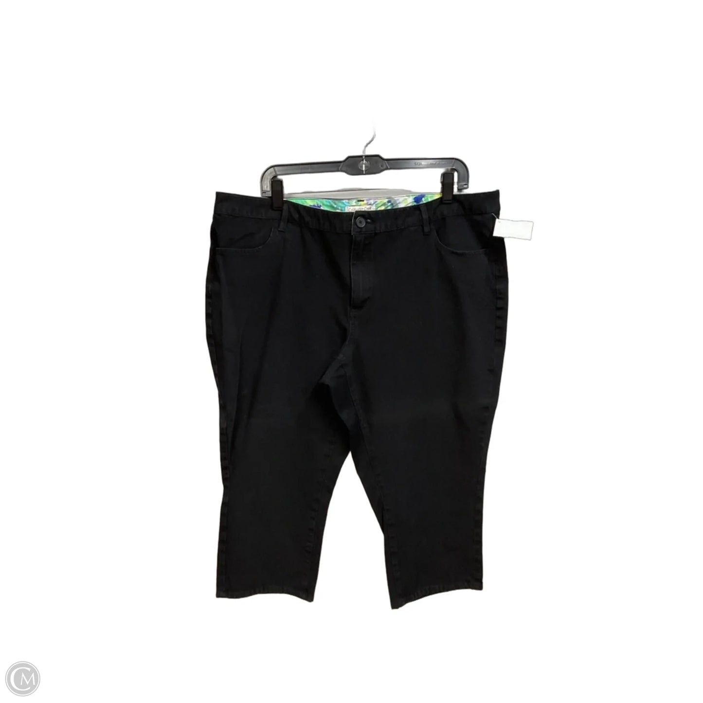 Capris By Coldwater Creek In Black, Size: 18