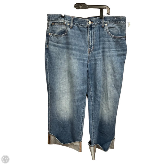 Jeans Boyfriend By Madewell In Blue Denim, Size: 14p
