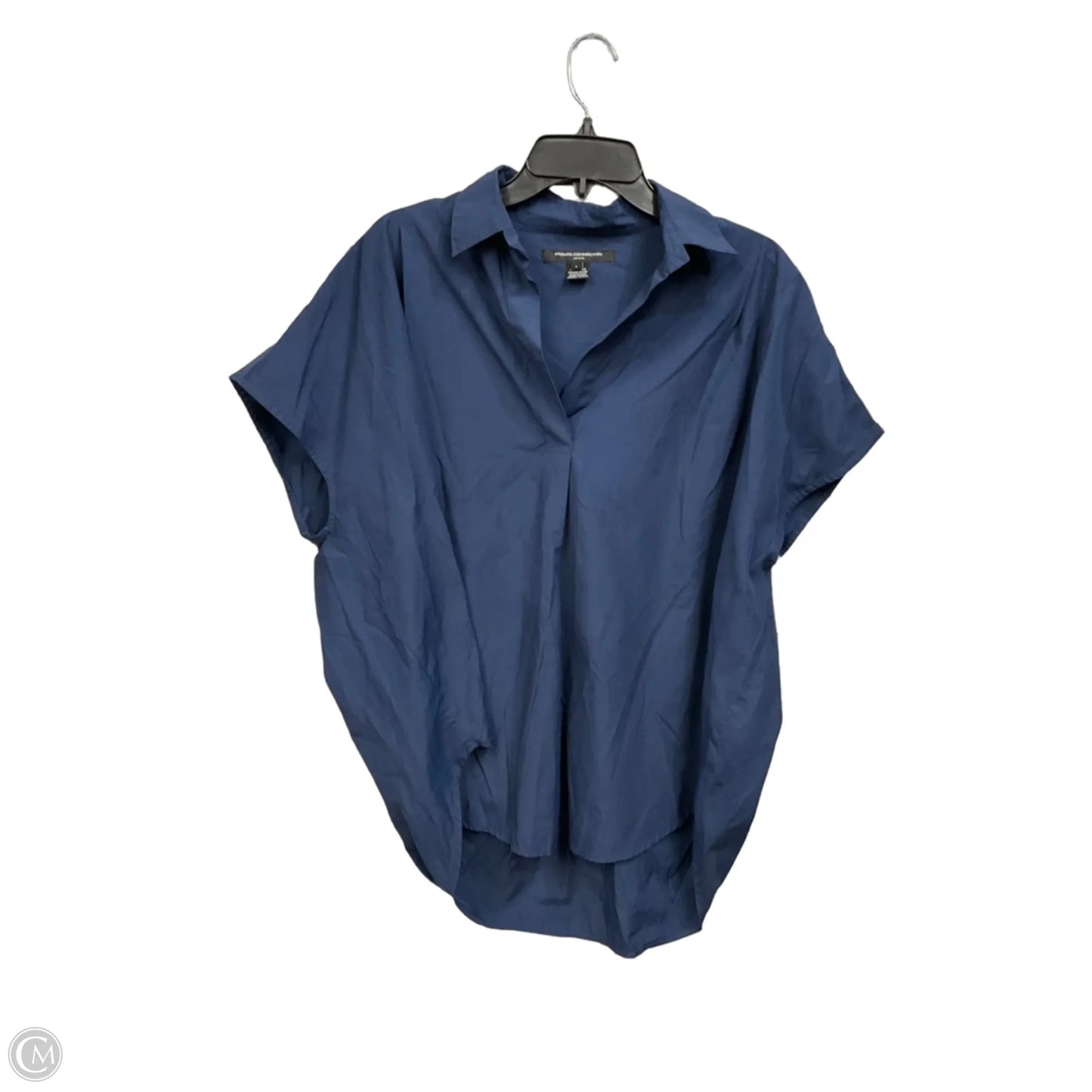 Top Sleeveless By French Connection In Navy, Size: L