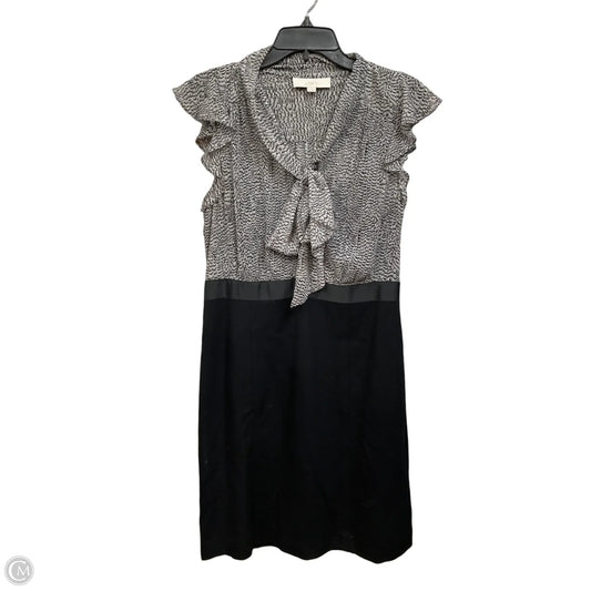 Dress Casual Short By Loft In Black & White, Size: M