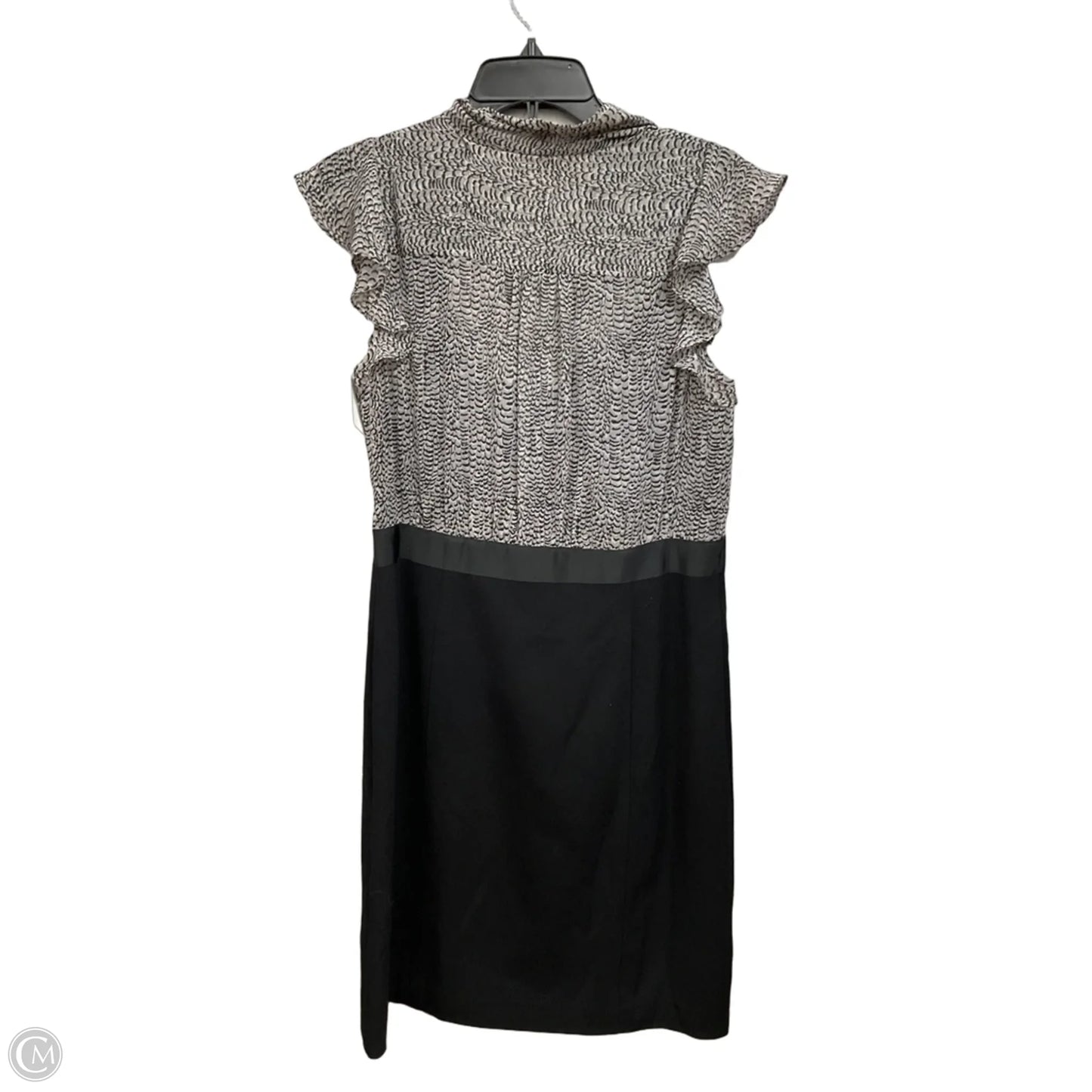 Dress Casual Short By Loft In Black & White, Size: M