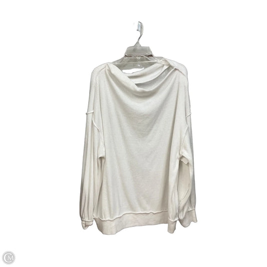 Top Long Sleeve By We The Free In White, Size: L
