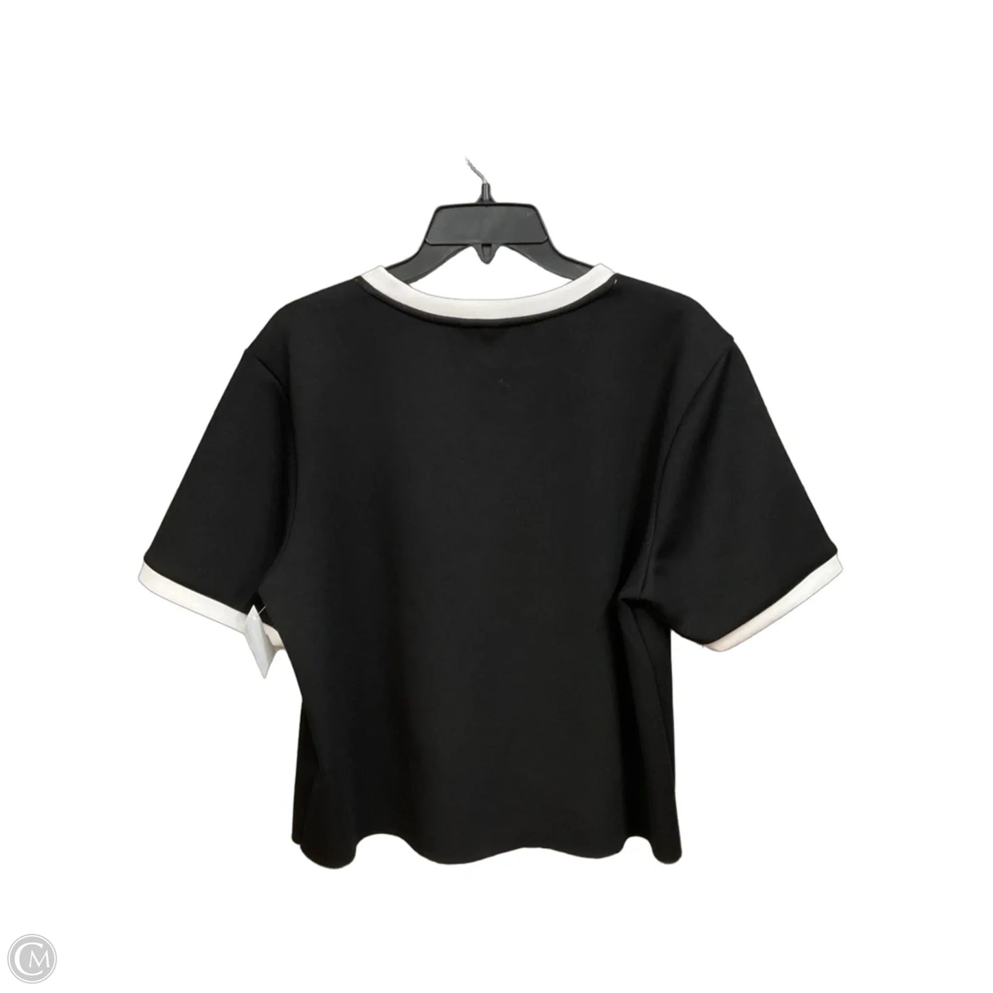 Top Short Sleeve By Dolan Left Coast In Black, Size: L