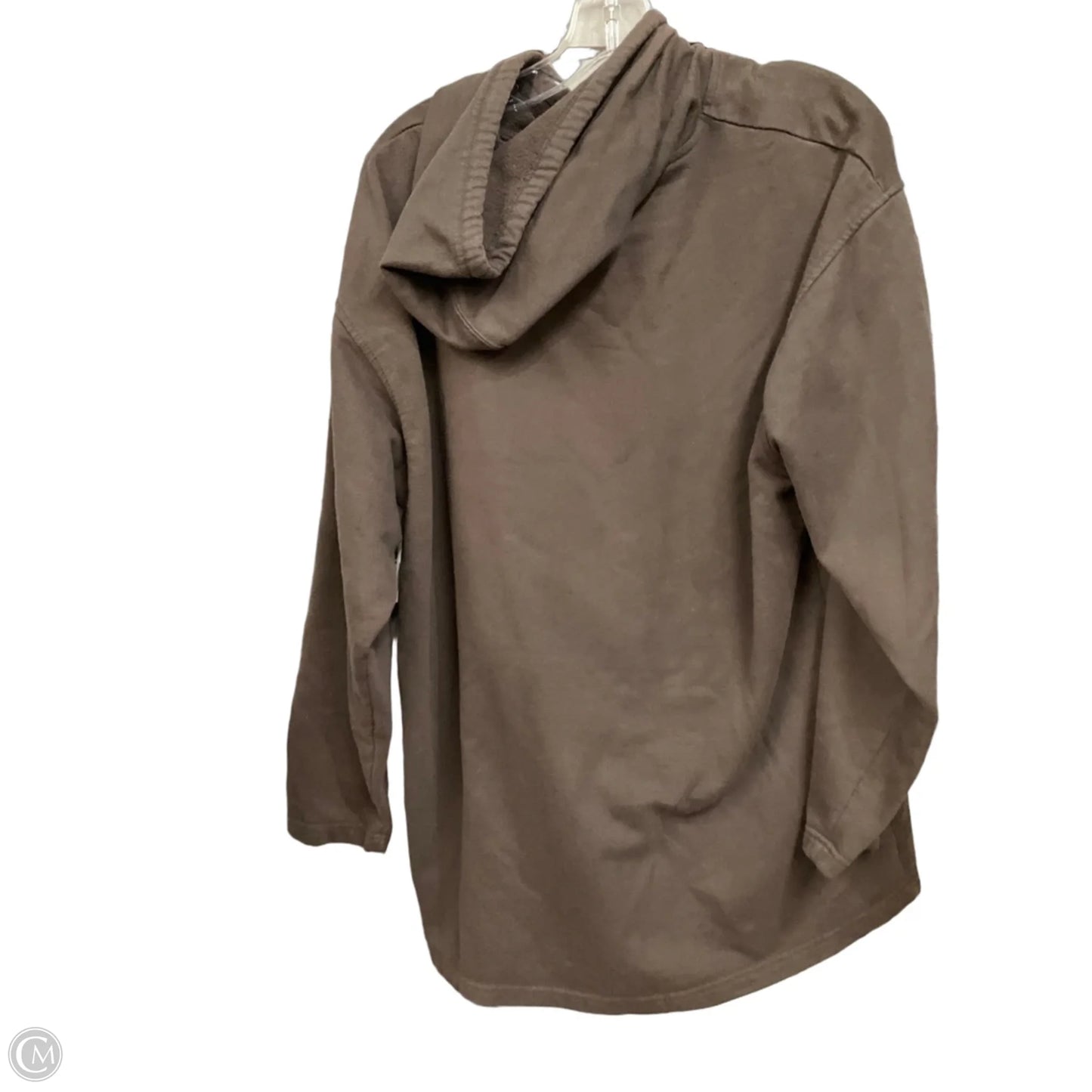 Athletic Sweatshirt Hoodie By Nfl In Brown, Size: Xl