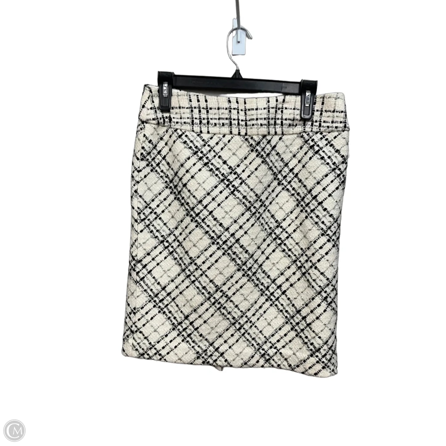 Skirt Midi By White House Black Market In Black & White, Size: 4