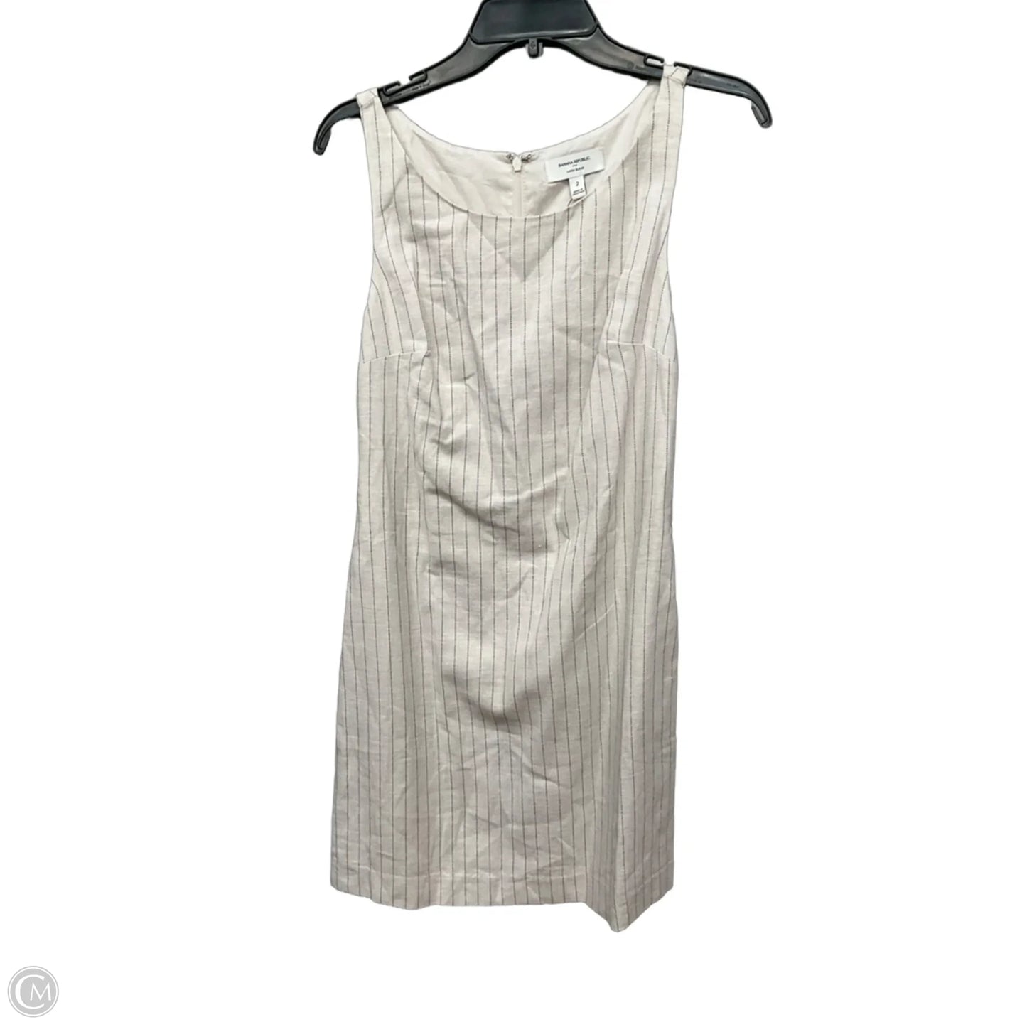 Dress Casual Short By Banana Republic In Beige, Size: Xs