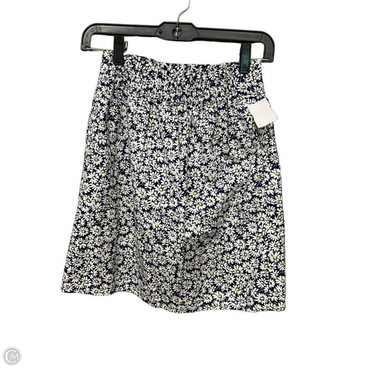 Skirt Mini & Short By J. Crew In Floral Print, Size: 0