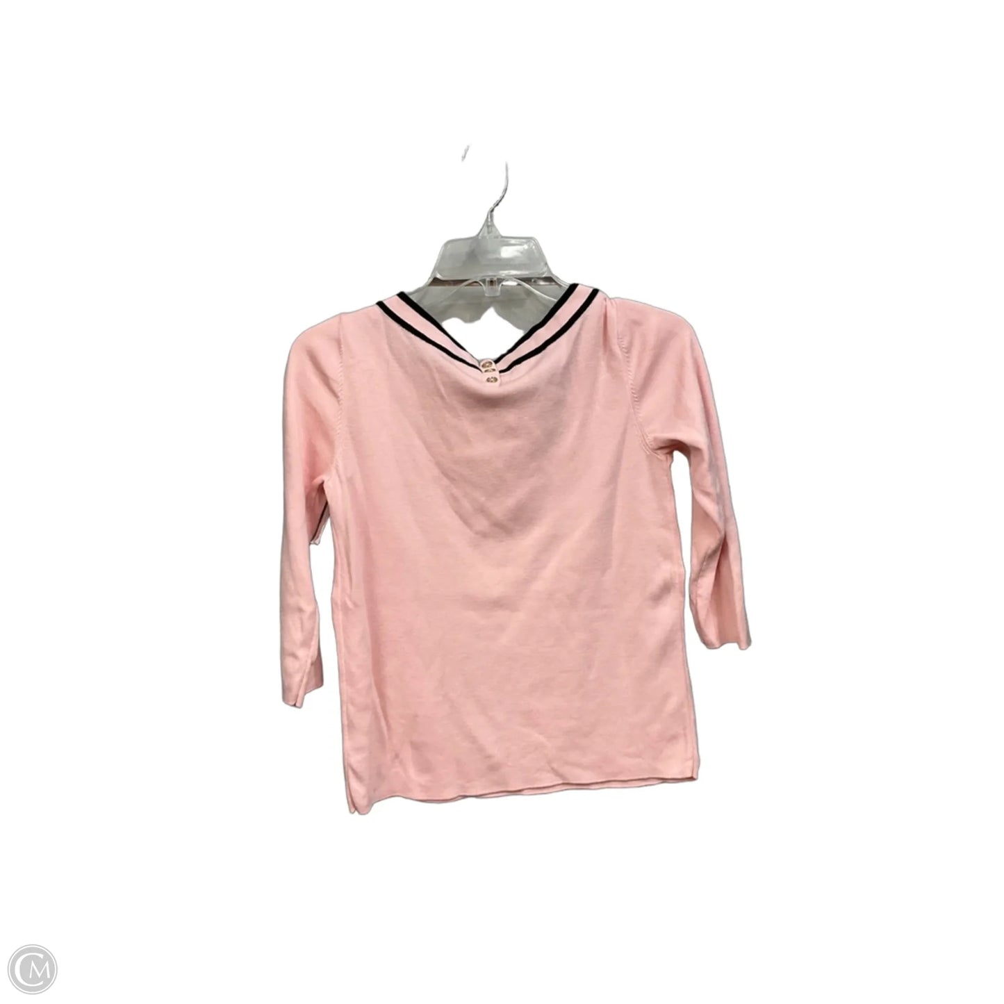 Top 3/4 Sleeve By Talbots In Pink, Size: Mp