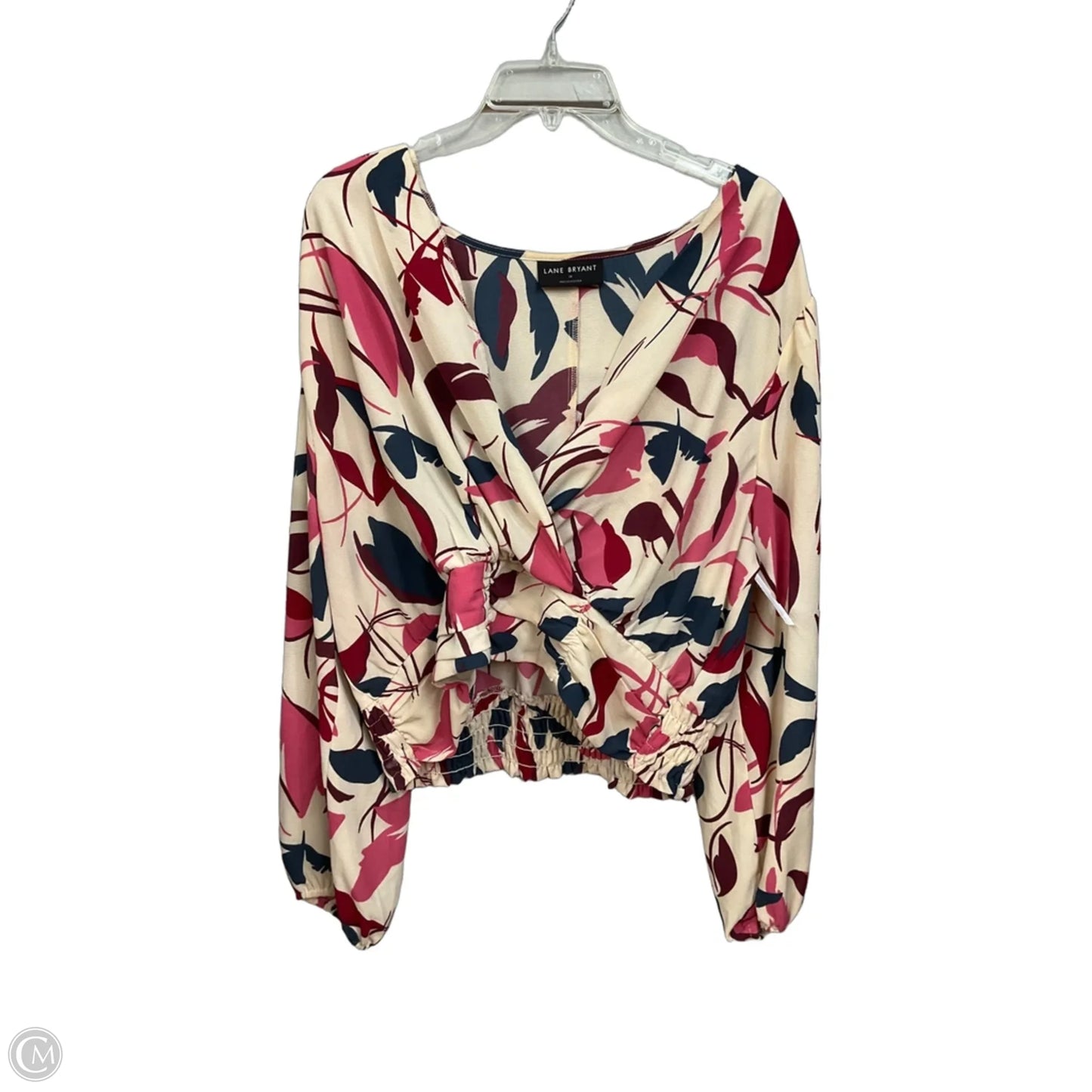Top Long Sleeve By Lane Bryant In Floral Print, Size: Xxl