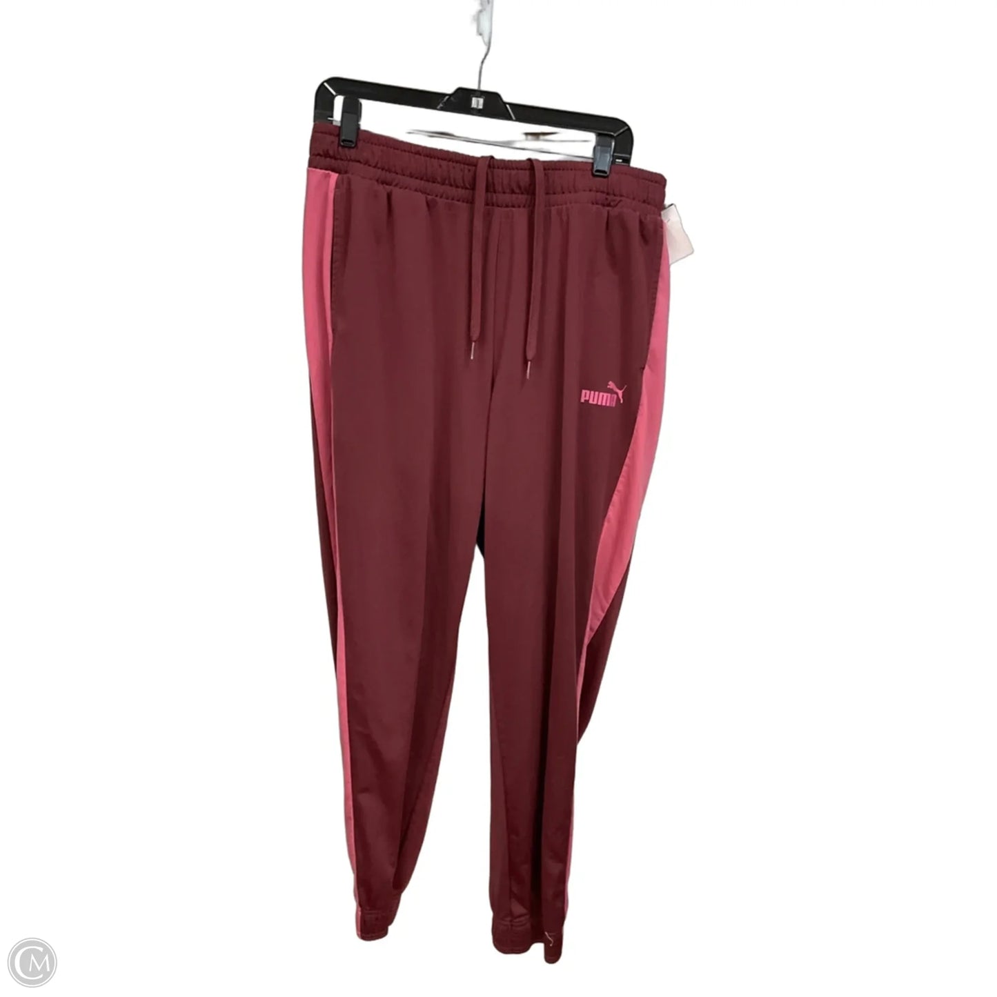 Athletic Pants By Puma In Maroon, Size: 1x