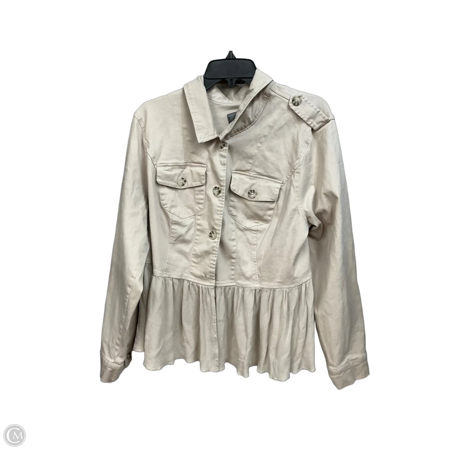 Jacket Other By Torrid In Beige, Size: 1x