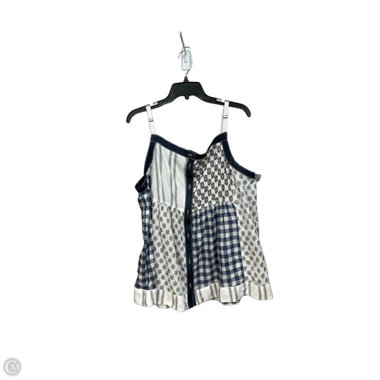 Top Sleeveless By Pilcro In Multi-colored, Size: Xl