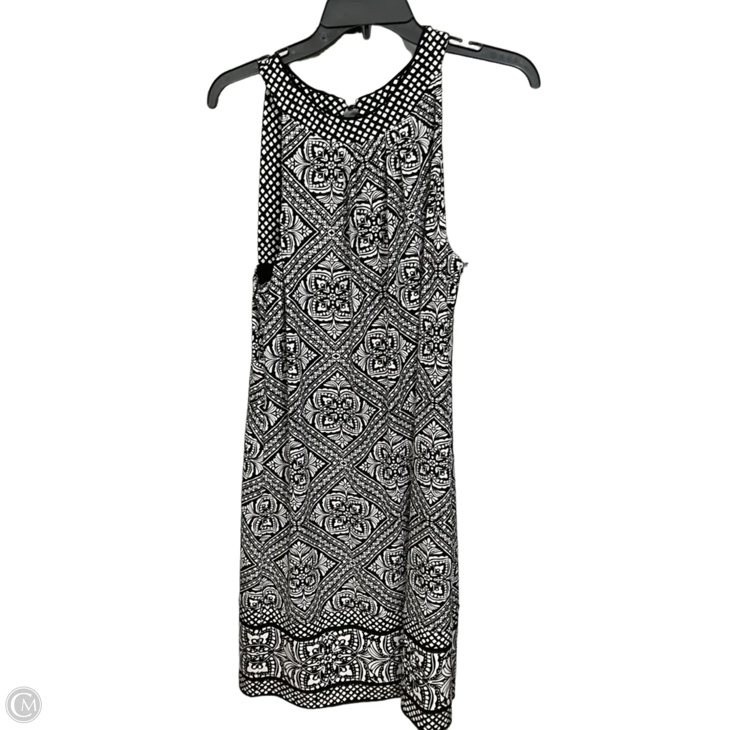 Dress Casual Short By White House Black Market In Black & White, Size: L