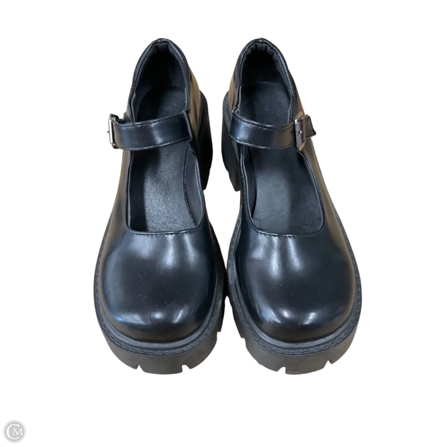 Shoes Flats By Clothes Mentor In Black, Size: 9