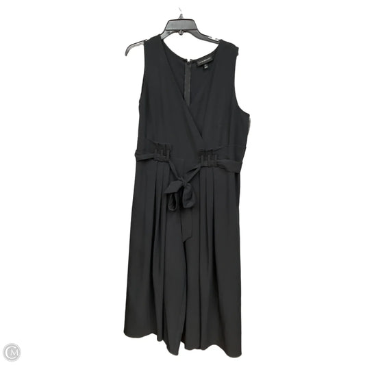 Jumpsuit By Lane Bryant In Black, Size: Xxl
