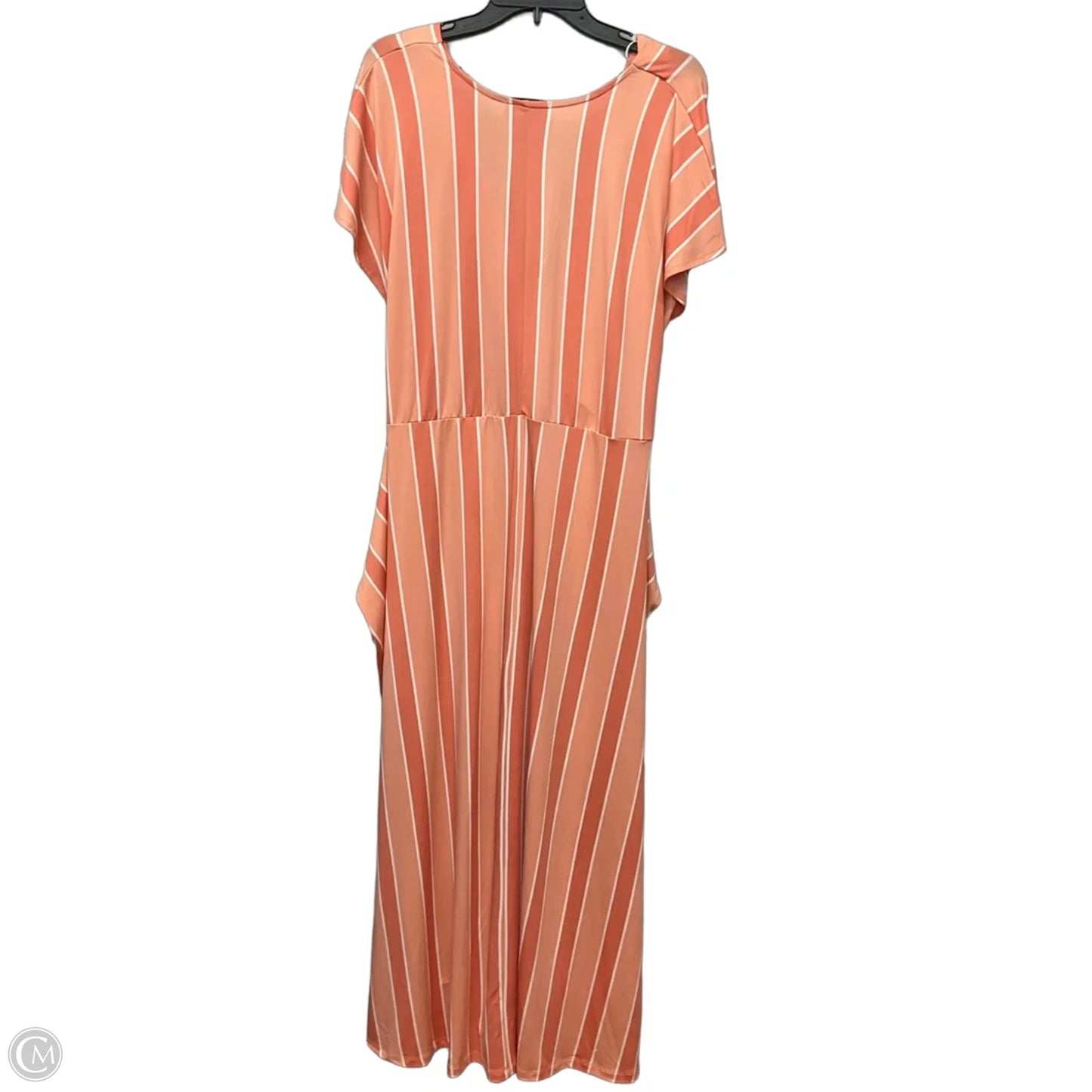 Dress Casual Maxi By Eloquii In Peach, Size: Xl
