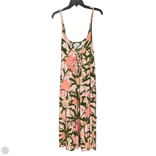 Dress Casual Maxi By Agua Bendita In Pink, Size: 1x