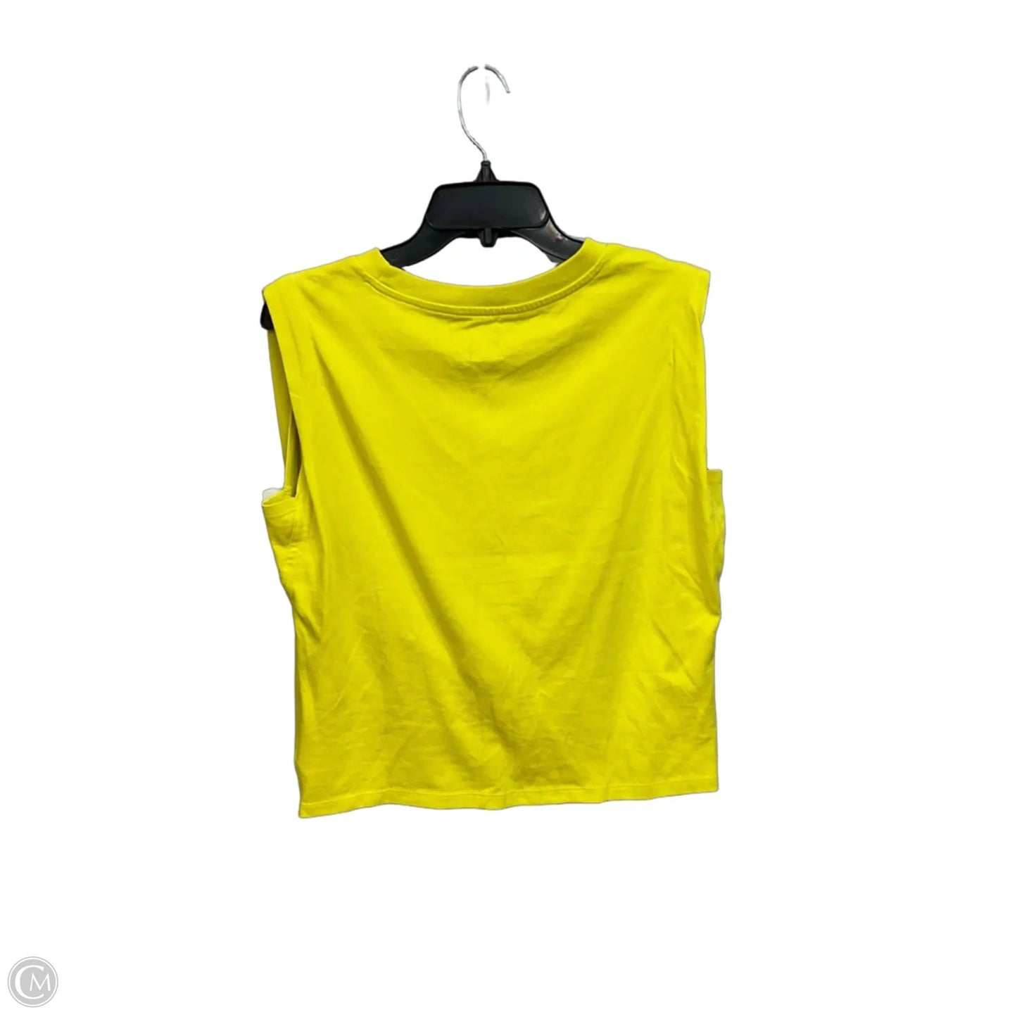 Top Sleeveless By Gap In Yellow, Size: S